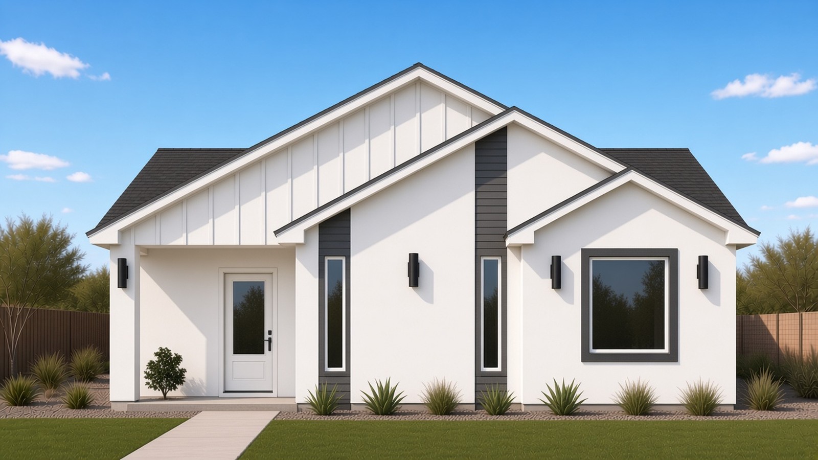 Artist's rendering of 1636 Secretaria Ln, sold